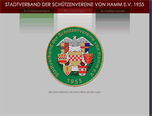 Tablet Screenshot of hamm-horrido.de